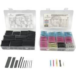 Quadrios 2107C407 krimpovací spojka 0.3 mm² 6 mm² plná izolace černá, transparentní 1140 ks
