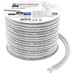 Oehlbach D1C330 reproduktorový kabel 2 x 1.5 mm² + 2 x 1.5 mm² transparentní 1 ks