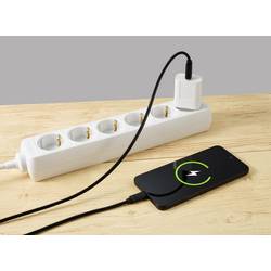Renkforce USB kabel USB 2.0 USB-C ® zástrčka, USB-A zástrčka 1.80 m černá kompletní stínění RF-5720398