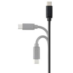 Renkforce USB kabel USB 2.0 USB-C ® zástrčka, USB-A zástrčka 1.80 m černá kompletní stínění RF-5720398