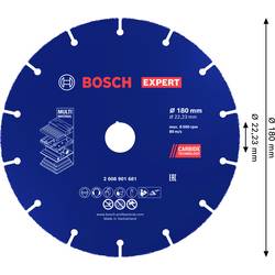 Bosch Accessories 2608901681 2608901681 Řezný kotouč 180 mm 1 ks dřevo, plast, kov, beton, Kompozitní materiály, kámen