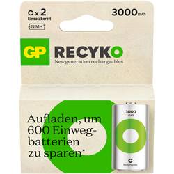 GP ReCyko akumulátor malé mono C Ni-MH 3000 mAh 1.2 V 2 ks