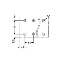 WAGO 2086-1108 svorkovnice pro tiskárny 1.50 mm² Pólů 8 černá 1 ks