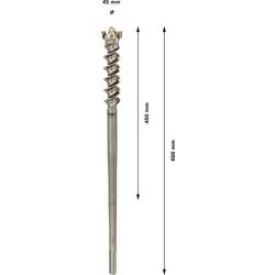 Bosch Accessories Bosch Power Tools 1618596455 tvrdý kov prorážecí vrtáky 45 mm Celková délka 600 mm SDS max 1 ks