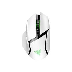 RAZER Basilisk V3 Pro White optická herní myš, přenos Bluetooth®, 11 tlačítko, 30000 dpi, bílá