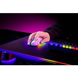 RAZER Basilisk V3 Pro White optická herní myš, přenos Bluetooth®, 11 tlačítko, 30000 dpi, bílá
