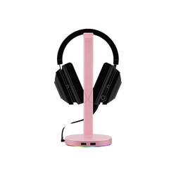 RAZER Base Station V2 Chroma Quartz stojan na sluchátka Vhodné pro (sluchátka):sluchátka over-ear, sluchátka on-ear růžová