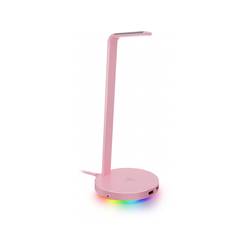 RAZER Base Station V2 Chroma Quartz stojan na sluchátka Vhodné pro (sluchátka):sluchátka over-ear, sluchátka on-ear růžová