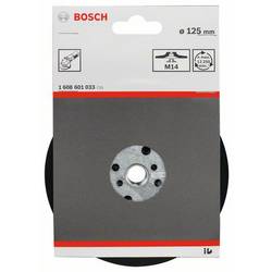Bosch Accessories 1608601033 Opěrný talíř - 125 mm, 12 500 U/min Průměr 125 mm