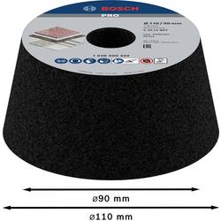 Bosch 1608600239 Brusný hrnec, kónický-kámen/beton 90 mm, 110 mm, 55 mm, 24 Bosch Power Tools 1 ks