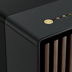 Fractal Design North XL midi tower herní pouzdro uhlová, černá prachový filtr, 3 předinstalované ventilátory
