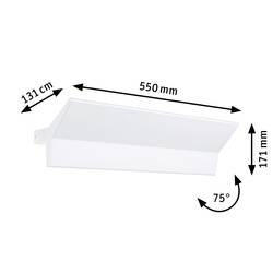 Paulmann Stine 79510 nástěnné světlo 13 W LED bílá (matná)