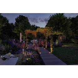 Paulmann P+S Floor Set insect friendly 94722 Osvětlovací systém Plug&Shine startovací sada LED zahradních reflektorů LED 6 W zlatá stříbrná