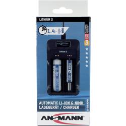 Ansmann Lithium 2 nabíječka akumulátorů Li-Ion, NiCd, NiMH 10340 , 10350 , 10440, 10500 , 12500 , 12650 , 13500 , 13650 , 14500, 14650 , 16340, 16650, 17650 ,