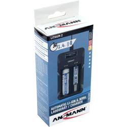 Ansmann Lithium 2 nabíječka akumulátorů Li-Ion, NiCd, NiMH 10340 , 10350 , 10440, 10500 , 12500 , 12650 , 13500 , 13650 , 14500, 14650 , 16340, 16650, 17650 ,