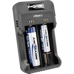 Ansmann Lithium 2 nabíječka akumulátorů Li-Ion, NiCd, NiMH 10340 , 10350 , 10440, 10500 , 12500 , 12650 , 13500 , 13650 , 14500, 14650 , 16340, 16650, 17650 ,