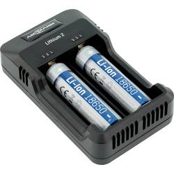 Ansmann Lithium 2 nabíječka akumulátorů Li-Ion, NiCd, NiMH 10340 , 10350 , 10440, 10500 , 12500 , 12650 , 13500 , 13650 , 14500, 14650 , 16340, 16650, 17650 ,