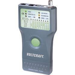 VOLTCRAFT CT-5 tester kabelů, pro RJ-45, BNC, RJ-11, IEE 1394, USB, CT5