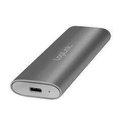 LogiLink UA0389 Pouzdro pro SSD M.2 USB-C™ (USB 3.2 Gen 2) 10 GBit/s M.2 PCIe NVMe, M.2 SATA 2230, 2242, 2260, 2280 UA0389