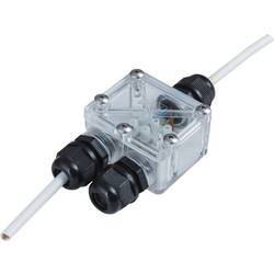 Heitronic 21041 2násobný rozbočovač 230 V 4 cm transparentní