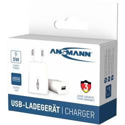 Ansmann HomeCharger HC105 USB nabíječka, 1x USB A , 5 W, bílá