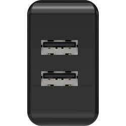 Ansmann HomeCharger HC212 USB nabíječka, 2x USB A, 12 W, černá