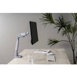 SpeaKa Professional SP-MM-600 držák na stůl pro monitor 1 Displej: (s) 43,2 cm (17) - 81,3 cm (32) stříbrná otočný, naklápěcí, nastavitelná výška, nakláněcí