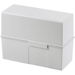 HAN HAN 22,8 x 17,1 x 10,2 cm (B x H x T) 975-11 kartotéční box světle šedá max. počet karet: 500 karet DIN A5 na šířku