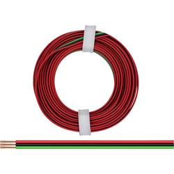 Donau Elektronik 318-014 lanko/ licna 3 x 0.14 mm² + 3 x 0.14 mm² červená, zelená, černá 5 m