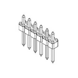 Molex pinová lišta (standardní) Počet řádků: 1 Počet kontaktů v řadě: 1 901200136 1 ks Tray