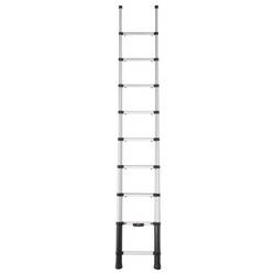 Telesteps PRIME LINE 115463 Eloxovaný hliník Stupňovitý teleskopický žebřík max.prac. výška: 3800 mm 11.4 kg