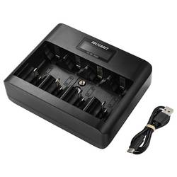 VOLTCRAFT VC-BC-5100 nabíječka akumulátorů NiMH, Li-Ion AA, AAA, malé mono, velké mono, 9 V