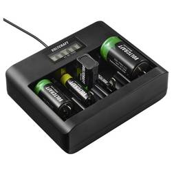 VOLTCRAFT VC-BC-5100 nabíječka akumulátorů NiMH, Li-Ion AA, AAA, malé mono, velké mono, 9 V