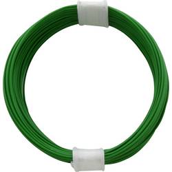 Donau Elektronik 110-4 lanko/ licna, 1 x 0.04 mm², zelená, 10 m