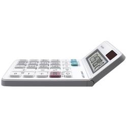 Sharp EL-320W kapesní kalkulačka, displej (počet míst) 12, na baterii, solární napájení, bílá