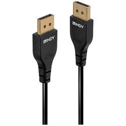 LINDY 36460 DisplayPort AV kabel [1x zástrčka DisplayPort - 1x zástrčka DisplayPort] 0.5 m černá