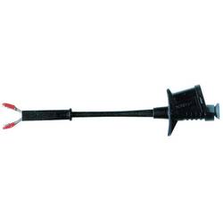 HT Instruments 6007-IECR banánkový konektor 1003180 banánková zdířka , zásuvka 4 mm, konektor 4 mm, krokosvorka CAT III 1000 V červená 1 ks