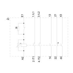 Siemens 3TC5617-0LB4 stykač 2 spínací kontakty 1 ks