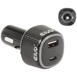 club3D CAC-1922 USB nabíječka, 1x USB A , 1x USB-C®, 63 W, černá