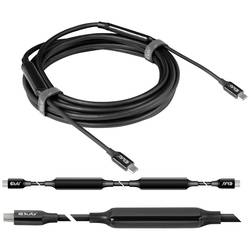 club3D Kabel USB-C USB-C ® zástrčka 5.00 m černá CAC-1535