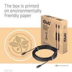 club3D Kabel USB-C USB-C ® zástrčka 5.00 m černá CAC-1535