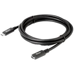 club3D Kabel USB-C USB 3.2 Gen1 USB-C ® zástrčka, USB-C ® zásuvka 2.00 m černá CAC-1529