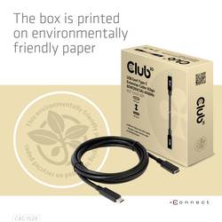 club3D Kabel USB-C USB 3.2 Gen1 USB-C ® zástrčka, USB-C ® zásuvka 2.00 m černá CAC-1529