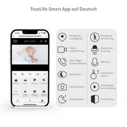 truelife TrueLife NannyCam R3 Smart dětská chůvička s kamerou Wi-Fi 2.4 GHz