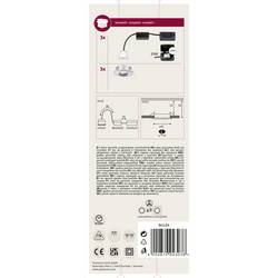 Paulmann 94303 EBL Nova mini Coin LED vestavné svítidlo, LED, 4 W, chrom, sada 3 ks