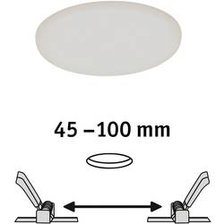 Paulmann 92388 EB Panel Veluna VariFit LED vestavné svítidlo, LED, pevně vestavěné LED, 10 W, saténová