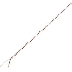 TRU COMPONENTS 1568995 navíjecí drát, Wire Wrap, 2 x 0.28 mm², černá, červená, 25 m