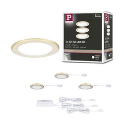 Paulmann LED osvětlení do skříně LED LED 2.5 W neutrální bílá zlatá (matná)