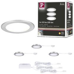Paulmann LED osvětlení do skříně LED 2.5 W teplá bílá železo (kartáčované)