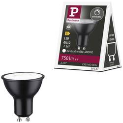 Paulmann 29167 LED Energetická třída (EEK2021) E (A - G) GU10 žárovka 8 W neutrální bílá (Ø x v) 50 mm x 54 mm 1 ks